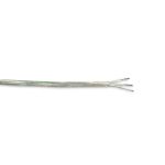 Cavo 1m Clear 3 Core 0.75mm Cable VDE Approved (qty ordered will be supplied as one continuous length)