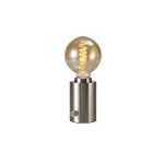 Delp Table Lamp, 1 Light E27, Dimmable, Sand Nickel, (Lamps Not Included)